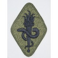 United States Army Medical Center Insignia Patch, OD Subdued, Medic Patch