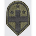 United States Army 332nd Medical Brigade Insignia Patch, OD Subdued