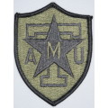 United States Military Texas AandM Corps of Cadets Insignia Patch, OD Subdued