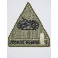 United States Army Armor School Insignia Patch, OD Subdeud Patch