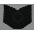 United States Air Force Technical Sergeant Rank Insignia Patch E6