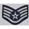United States Air Force Staff Sergeant Rank Insignia Patch E4, SSgt