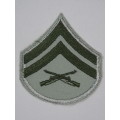 United States Marines Corps Corporal Rank Insignia Patch E4