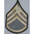 United States Army Staff Sergeant Class Rank Insignia Patch E6