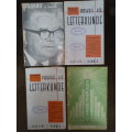 Mixed Lot os 7 Afrikaans Literature Books 1950`s Tydskrif vir Letterkunde