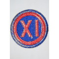 Vintage United States Army 9th Corps Insignia Patch, IX Corps WWII Era Patch