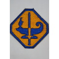 Vintage United States Army Specialized Training Program Insignia Patch, Cotton WWII Era Patch ASTP