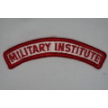 United States Army Military Institute Tab Insignia Patch USGI