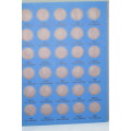 Collector`s Folder for Lincoln Cent Collection Starting 1941 to 1974