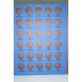 Collector`s Folder for Lincoln Cent Collection Starting 1909 to 1940