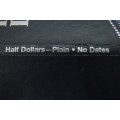 Collector`s Folder for Plain Half Dollars Collection No Dates