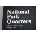 Collector`s Folder for National Parks Quarter Dollars Collection 2016 to 2021