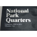 Collector`s Folder for National Parks Quarter Dollars Collection 2010 to 2015