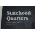 Collector`s Folder for Statehood Quarter Dollars Collection 1999 to 2001
