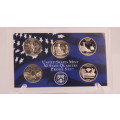USA , 2003 Complete Statehood Quarters Proof set, 5 coin Set