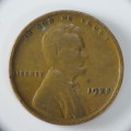 USA , 1925 Lincoln Cent, Wheat Penny , Philadelphia Mint