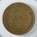 USA , 1920 Lincoln Cent, Wheat Penny , Philadelphia Mint