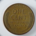 USA , 1928 Lincoln Cent, Wheat Penny , Philadelphia Mint