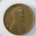 USA , 1930 D Lincoln Cent, Wheat Penny , Denver Mint