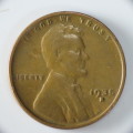 USA , 1935 S Lincoln Cent, Wheat Penny , San Francisco Mint