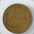 USA , 1938 S Lincoln Cent, Wheat Penny , San Francisco Mint
