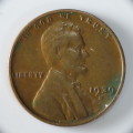 USA , 1939 D Lincoln Cent, Wheat Penny , Denver Mint