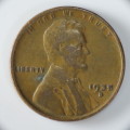 USA , 1935 D Lincoln Cent, Wheat Penny , Denver Mint