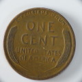 USA , 1935 D Lincoln Cent, Wheat Penny , Denver Mint * Cleaned