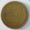 USA , 1934 Lincoln Cent, Wheat Penny , Philadelphia Mint