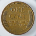 USA , 1934 Lincoln Cent, Wheat Penny , Philadelphia Mint