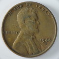 USA , 1944 D Lincoln Cent, Wheat Penny , Denver Mint