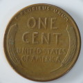USA , 1940 S Lincoln Cent, Wheat Penny , San Francisco Mint