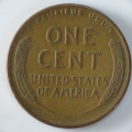 USA , 1946 D Lincoln Cent, Wheat Penny , Denver Mint