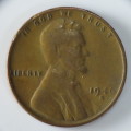USA , 1946 S Lincoln Cent, Wheat Penny , San Francisco Mint