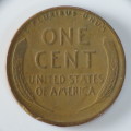 USA , 1946 S Lincoln Cent, Wheat Penny , San Francisco Mint