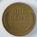 USA , 1947 Lincoln Cent, Wheat Penny , Philadelphia Mint
