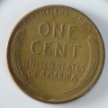 USA , 1948 D Lincoln Cent, Wheat Penny , Denver Mint
