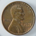 USA , 1957 Lincoln Cent, Wheat Penny , Philadelphia Mint