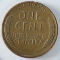 USA , 1951 D Lincoln Cent, Wheat Penny , Denver Mint