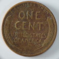 USA , 1953 Lincoln Cent, Wheat Penny , Philadelphia Mint