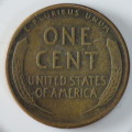 USA , 1950 D Lincoln Cent, Wheat Penny , Denver Mint