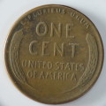 USA , 1950 Lincoln Cent, Wheat Penny , Philadelphia Mint