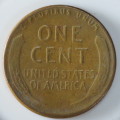 USA , 1955 Lincoln Cent, Wheat Penny , Philadelphia Mint