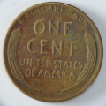 USA , 1956 D Lincoln Cent, Wheat Penny , Denver Mint