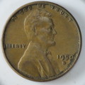 USA , 1950 S Lincoln Cent, Wheat Penny , San Francisco Mint