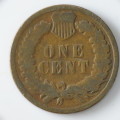 USA , 1882 Indian Head Cent, Indian Head Penny