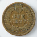 USA , 1893 Indian Head Cent, Indian Head Penny