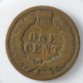 USA , 1897 Indian Head Cent, Indian Head Penny