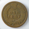 USA , 1898 Indian Head Cent, Indian Head Penny
