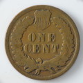 USA , 1908 Indian Head Cent, Indian Head Penny , Philadelphia Mint